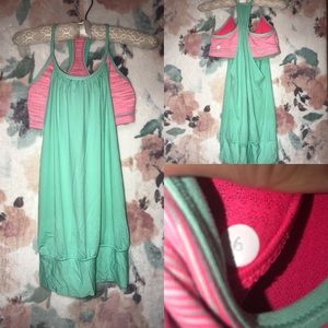 Lululemon No Limits Tank Opal 6 wee are from spce